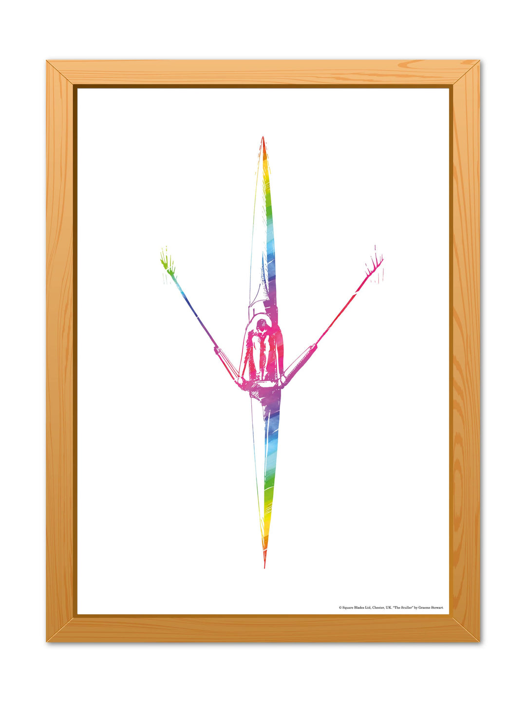 Sculler Art Print