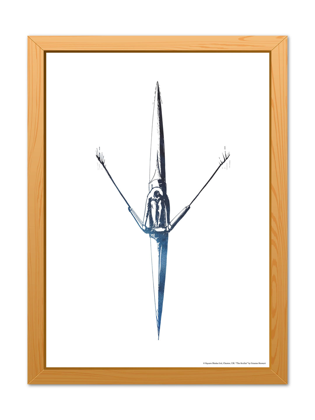 Sculler Art Print
