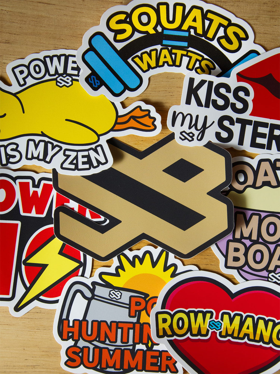 Free Rowing Sticker Pack
