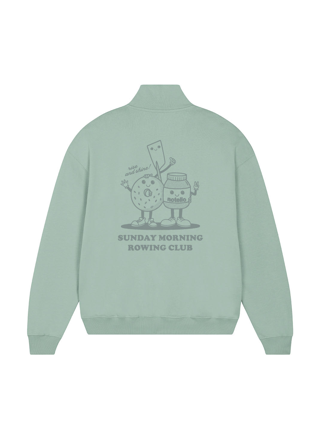 Sunday Morning Rowing Club 1/4 Zip (Outsized)