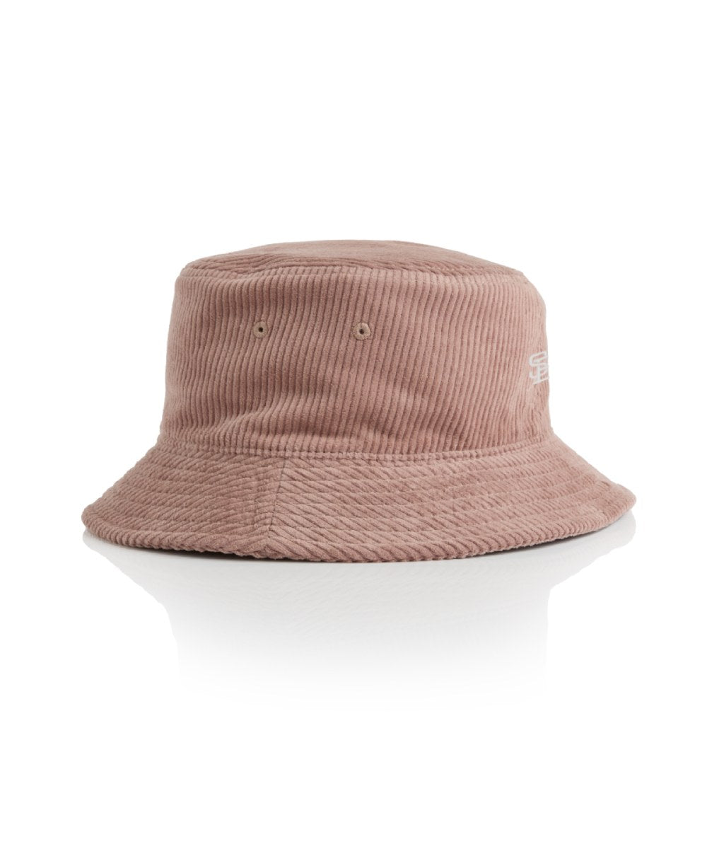Embroidered Cord Bucket Hat
