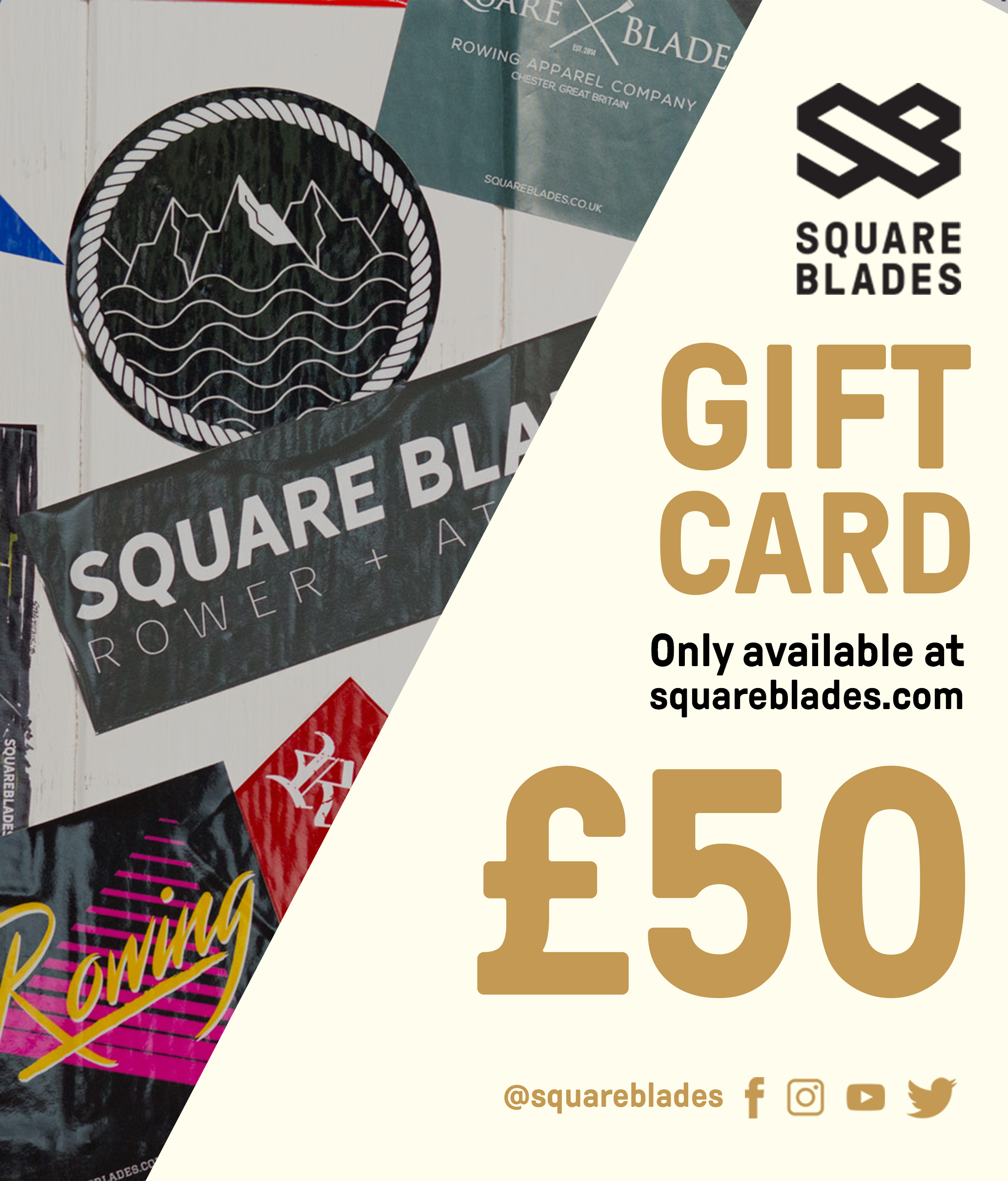 Gift Card - Square Blades