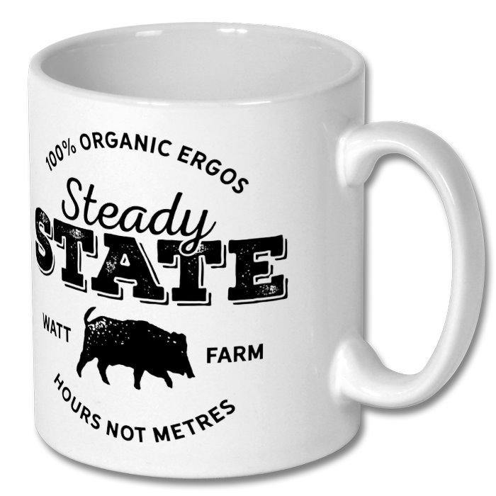 Steady State Watt Farm Mug - Square Blades